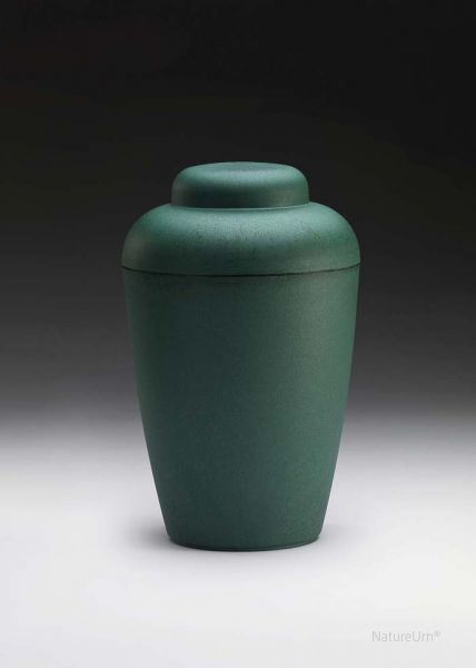NatureUrn biodegradable urn in Green