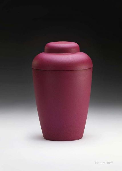 NatureUrn biodegradable urn in Red